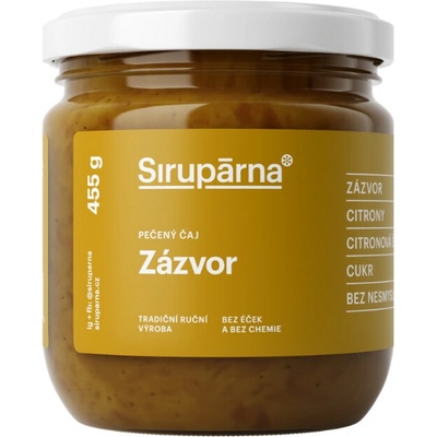 Sirupárna Domácí Pečený Čaj Zázvor 455 g