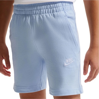 Детски къси панталони Nike Big Kid's Sportswear Club Shorts - Hydrogen Blue / White - размер XL (701-4203-0315)