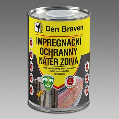 Den Braven Impregnačný a ochranný náter muriva PROFI 1L