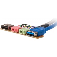 Přední panel AK-CA-70 - 2x USB 3.0 68mm + USB 2.0
