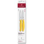 Victorinox - Комплект кухненски ножове за зеленчуци SWISS CLASSIC 10 см, 2 бр. , жълти (GG757)