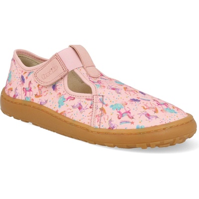 Froddo Canvas T-bar Pink+ jednorožci růžové