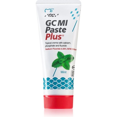 GC MI Paste Plus реминализиращ защитен крем за чувствителни зъби с флуорид вкус Mint 35ml
