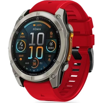 Tech-Protect silicone line garmin fenix 5 / 6 / 6 pro / 7 / 8 (47 mm) / e red (5906302377107)