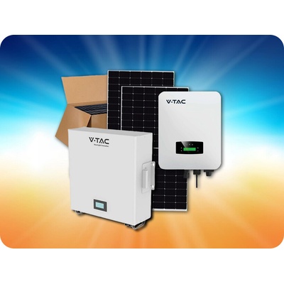 V-TAC solárny invertor 6kW ON/OFF Grid Hybrid Single Phase IP65