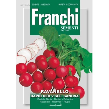 Reďkovka - Rapid red 2 sel. Sanova 15 g