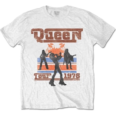 Queen 1976 Tour Silhouettes White XL Риза (QUTS17MW04)