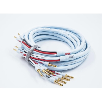 Supra Cables SUPRA RONDO 4x4.0 COMBICON BI-WIRE 2x2, 5m - Репродукторен сет в изпълнение Bi-Wire (091465)