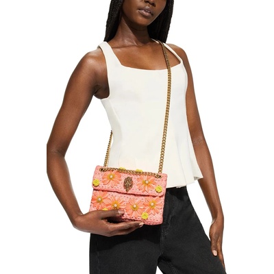 Kurt Geiger London чанта crossbody дамска Raffia Mini Kensington (5576896999)