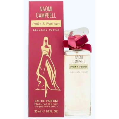 Naomi Campbell Prét a Porter Absolute Velvet toaletní voda dámská 30 ml