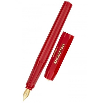 Moleskine Писалка Moleskine x Kaweco, перо размер M, червена, средна (KAWFOUNTPENMRED) (KAWFOUNTPENMRED)