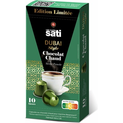 Les Cafés Sati Chocolat Chaud 10 ks