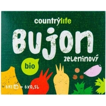 Country Life Bujón zeleninový kocky 66 g