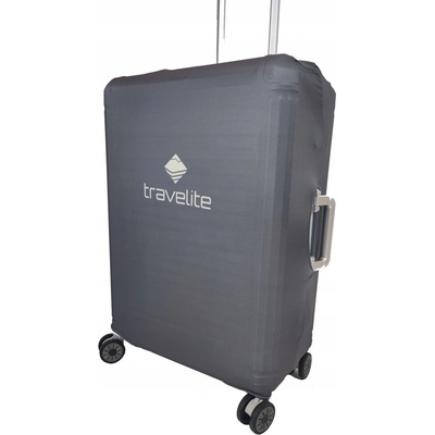 Travelite L Spinner 71 - 77 cm Šedý Anthracite