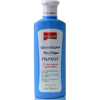 Evterpa шампоан за коса, Против пърхот, С по-силно действие, 250мл