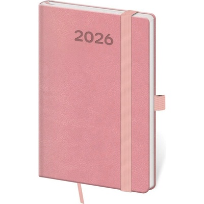 Helma 365 Diář 2026 týdenní kapesní Tisk Pop růžový 580592