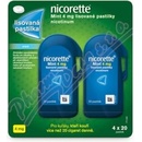 Nicorette Mint 4 mg 4 x 20 pastilek