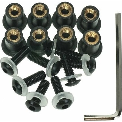 OXFOR SCREEN SCREWS BLACK