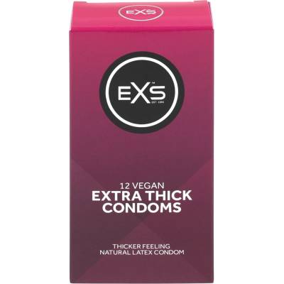 EXS Condoms Extra Thick - презерватив с дебели стени (12 бр. )