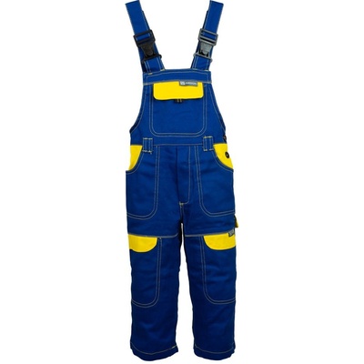 Ardon H8700 Detské montérky COOL TREND Modrá žltá