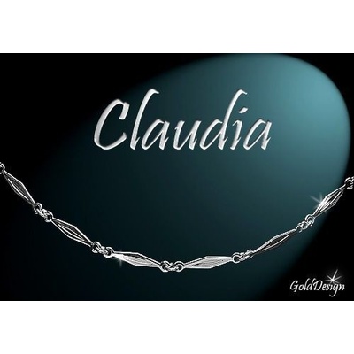 Gold Design Claudia řetízek rhodium (GD229)