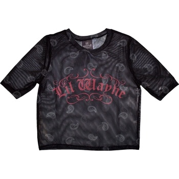 Lil Wayne Риза Script Logo Ladies Black XL (LWMCT10LB04)