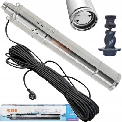 IBO 3" SQIBO 0,75 230V kabel 15m