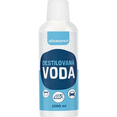 Allnature Destilovaná voda 1 l – Zboží Mobilmania