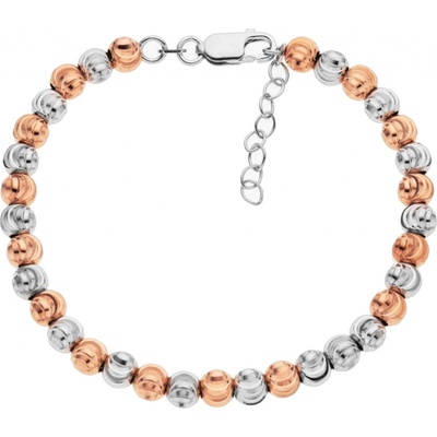 Bealio stříbrný náramek MĚSÍČNÍ ROSE 03-06467-1666