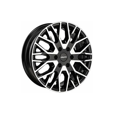 CARMANI 20 7.5x18 5x120 ET49 black polished