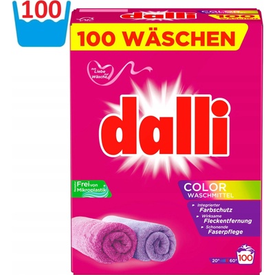 Dalli Color prací prášek 100 PD 6 kg