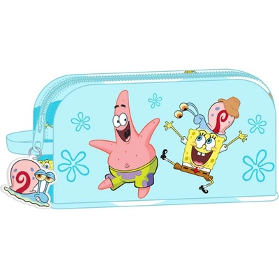 SAFTA Несесер Safta Bob Esponja Stay Positive wash bag - Blue (Multicolor)
