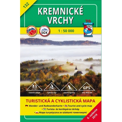 Kremnické vrchy 1:50 000