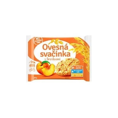 Ovesná svačinka S broskvemi 36 g