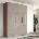 Status italy St nora Гардероб с 3 врати, 3 чекм. 163/60/230 (nobcoar03/xx06/set)