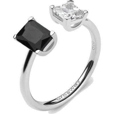 Brosway prsteň Fancy Mystery Black FMB10 S