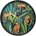NeXtime Стенен часовник Urban Jungle (7355)