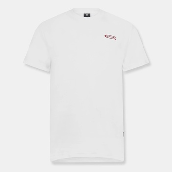 G Star Тениска G Star Scaffolding Graphic T-Shirt - White