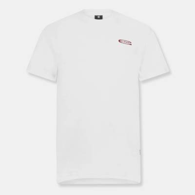 G Star Тениска G Star Scaffolding Graphic T-Shirt - White