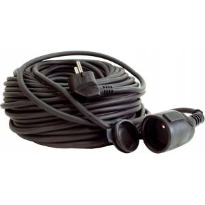 Pro-Tech shop Удължителен кабел 30 м 1x гнездо 3x2, 5 мм IP44 14573_1 (BV30B)