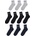 Donnay Юношески чорапи Donnay 10 Pack Quarter Socks Junior - Black