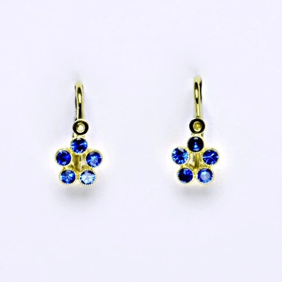 Čištín dětské se spinely žluté kytička 10971