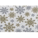 Dakls Prestieranie Snowflakes biela 33x48cm