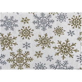 Dakls Prestieranie Snowflakes biela 33x48cm