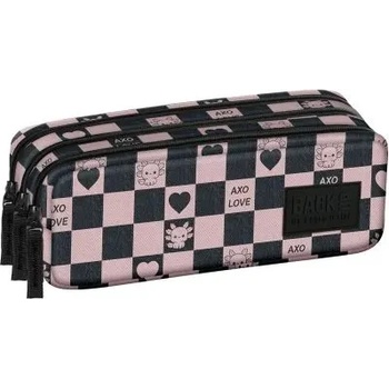 BackUP Axolot Heart несесер с 3 ципа