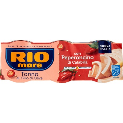 Rio Mare Tuniak v olivovom oleji s čili paprikou 3 x 80 g