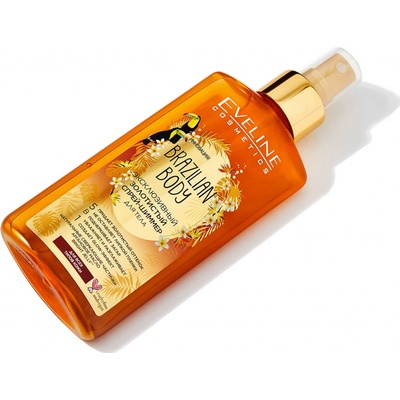 Eveline Cosmetics Brazilian body luxusní samoopalovací sprej na tvář i tělo 150 ml