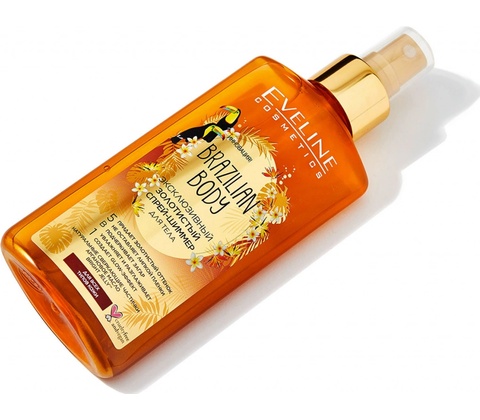Eveline Cosmetics Brazilian body luxusní samoopalovací sprej na tvář i tělo 150 ml