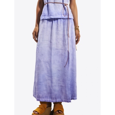 #VDR Linen sukňa lilac