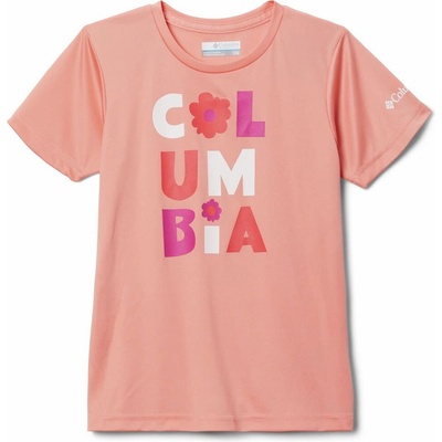 Columbia Mirror Creek Graphic Shirt Coral Reef Flowery Type